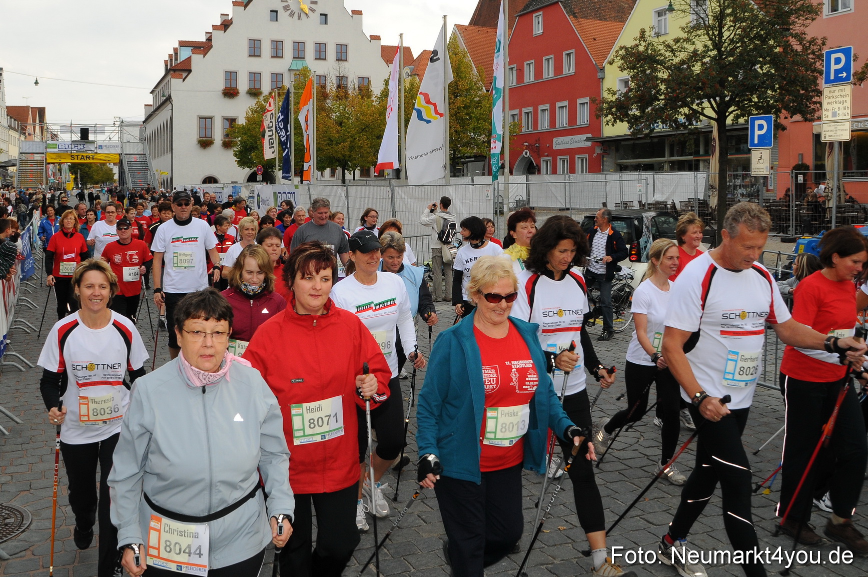 Nordic Walking Stadtlauf Neumarkt 180910 0010